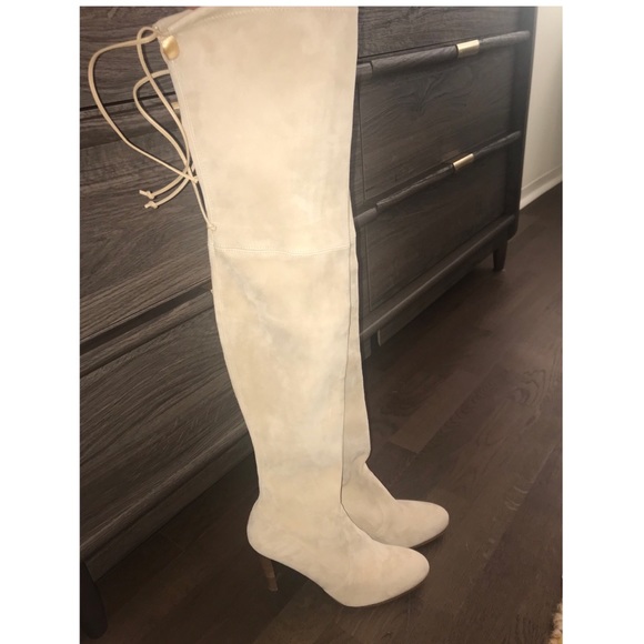 Stuart Weitzman Highland suede otk boots 10.5 - Picture 2 of 6